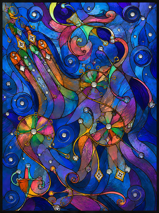 Sapphire — Acrylic Print