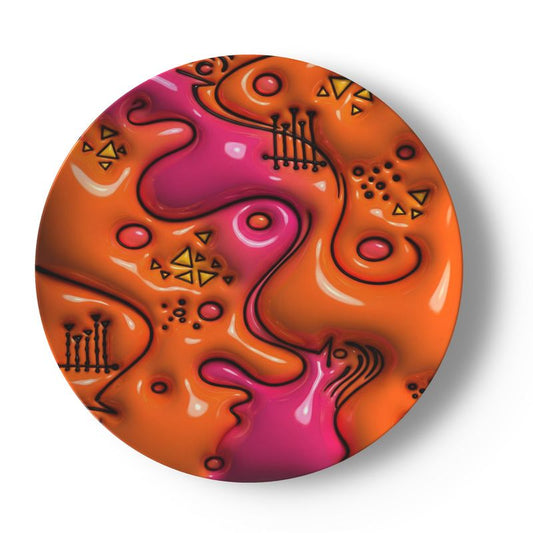Magma — Bone China Plate