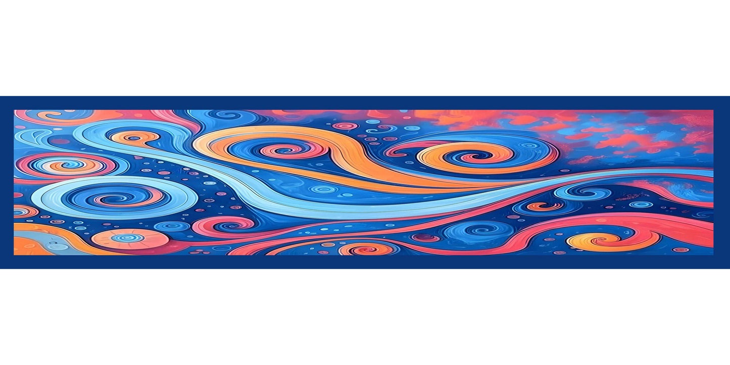 Tide — Silk Satin Scarf