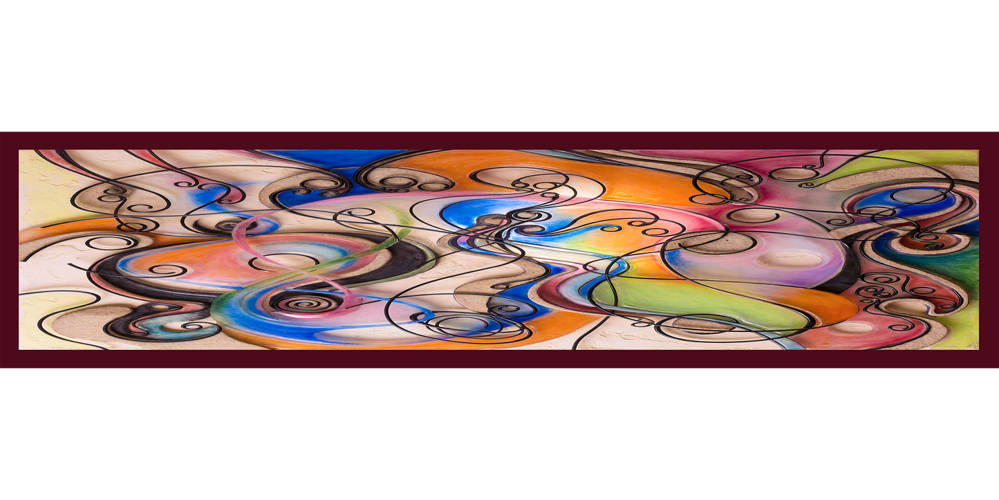 Helix — Silk Satin Scarf