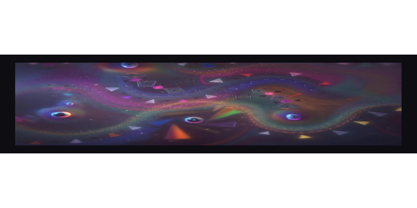 Plasma — Silk Satin Scarf